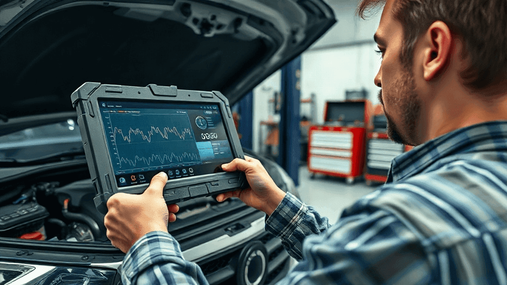Ứng Dụng AI Cho Garage Ô Tô: Chẩn Đoán Lỗi & Báo Giá Phụ Tùng Nhanh